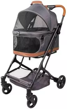 WONDERFOLD P2 Bella Haustierwagen, graphitgrau
