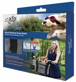 All for Paws Travel Dog Easy-Go Fahrradkorb für Haustiere (AFPH08127)