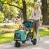 Pawhut Hundewagen faltbar bis 20kg mit Kissen
