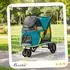 Pawhut Hundewagen faltbar bis 20kg mit Kissen