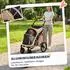 Pawhut Hundewagen faltbar, bis 20kg, hellbraun (D00-244V00LR)