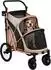 Pawhut Hundewagen faltbar, bis 20kg, hellbraun (D00-244V00LR)