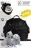 TAVO Maeve iso5X Haustier-Autositz Small, bis 13kg, Onyx