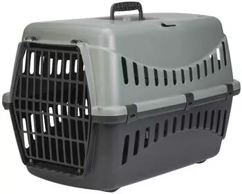 Karlie Gipsy Eco Transportbox grau/blau, klein