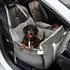 LuxusKollektion Hunde-Autositz 3-in-1 & Reisebett, grau, bis 15kg