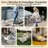 LuxusKollektion Hunde-Autositz 3-in-1 & Reisebett, grau, bis 15kg