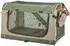 Trixie Comfy Hundebox faltbar, Netzstoff, olivgrün/beige, S (47,5×44,5×70cm)