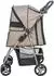 Trixie Hunde-Buggy 4 Räder, bis 15kg, taupe (47×100×80cm)
