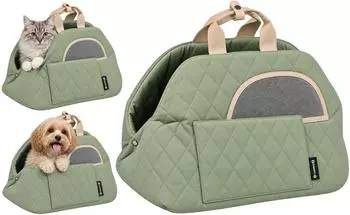 Flamingo Berto Tiertransporttasche hellgrün 50x37x37cm (525994)
