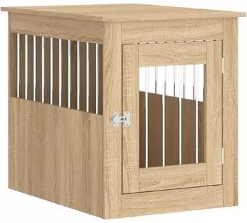 vidaXL Hundek&auml;fig im M&ouml;belstil Sonoma-Eiche 55x75x65cm Holzwerkstoff (838318)