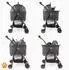 Lemodo Coco 2in1 Haustier-Buggy faltbar, bis 15kg (Coco 2IN1)