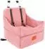 LuxusKollektion Hunde-Autositz klein/mittel, waschbar, bis 15kg, rosa