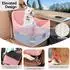 LuxusKollektion Hunde-Autositz klein/mittel, waschbar, bis 15kg, rosa