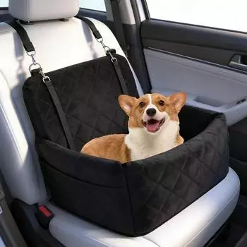 LuxusKollektion Hunde-Autositz Memory-Schaum, waschbar, 45x45x34cm