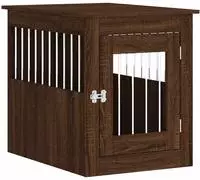 vidaXL Hundek&auml;fig im M&ouml;belstil Braun Eichen-Optik 55x75x65 cm