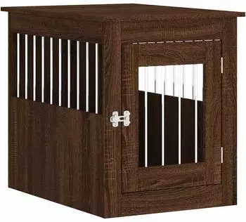 vidaXL Hundekäfig im Möbelstil braun Eichen-Optik 55x75x65cm (838322)