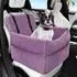 LuxusKollektion Hunde-Autositz Sitzerhöhung, waschbar, lila