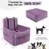 LuxusKollektion Hunde-Autositz Sitzerhöhung, waschbar, lila