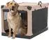 Petsfit Hundebox faltbar, Stoff, khaki, Größe L