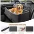 LuxusKollektion Hunde-Autositz extra groß, waschbar, bis 45kg, grau