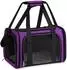 LuxusKollektion Tiertransporttasche faltbar, lila, bis 5kg, 43x28x28cm