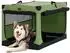 Petsfit Faltbare Hundebox Stoff, grün, XL, 3 Türen