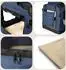 Lionto Katzentransportbox faltbar, Textil, dunkelblau, 60x42x44cm (TB10031-K)