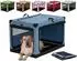 Petsfit Faltbare Hundebox, Stoff, blau, Größe L