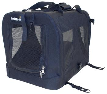 Plüsch Happy Pet Transportbox aus Segeltuch (33 x 46 x 34 cm)