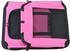 Pro-Tec Hundetransportbox pink faltbar XL (2394)