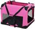 Pro-Tec Hundetransportbox pink faltbar L (2392)