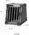 Trixie Transportbox Aluminium graphitgrau