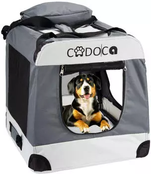 Cadoca Transportbox faltbar L grau