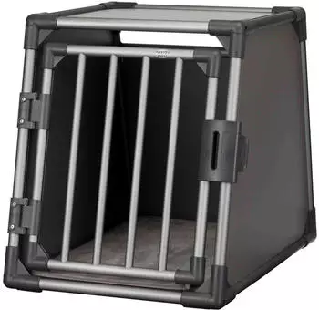 Trixie Transportbox Aluminium Graphit S 48x56x61cm