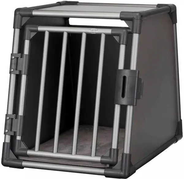 Trixie Transportbox Aluminium Graphit S 48x56x61cm