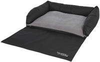 Kerbl Auto-Hundebett 80x60 cm Grau und Schwarz