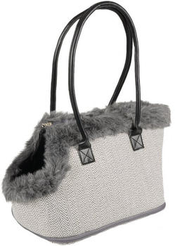 Flamingo Tragetasche Esme 52x25x26cm grau