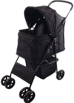 Flamingo Hundewagen Anda schwarz 46x81,5x98cm (519574)