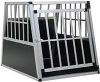 vidaXL Hundetransportbox mit Einzelt&uuml;r 65 x 91 x 69,5 cm
