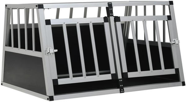 vidaXL Hundetransportbox mit Doppeltür 89 x 69 x 50cm (170667)