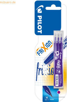 Pilot 12 x Tintenrollermine BLS-FR7 0,4mm violett mit 3 Stück