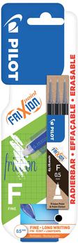 Pilot 12 x Tintenrollermine BLS-FRP5-B 0,3mm schwarz mit 3 Stück