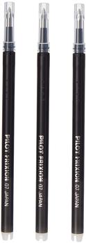 Pilot 12 x Tintenrollermine BLS-FR7-B-S6 0,4mm schwarz Set mit 6 Stück