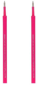 Legami 2er Set Ersatzpatronen f&uuml;r Gelstift - Lovely Friends pink
