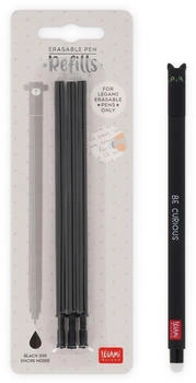 Legami Löschbarer Stift Set Kitty mit schwarzer Ersatzmine
