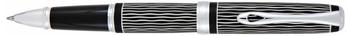 Diplomat Tintenroller Excellence A plus Wave guillochiert lapis schwarz