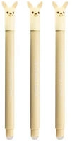 EBERHARD FABER 599015 - Tintenroller radierbar Lama, 3 Animal Erase it Stifte,