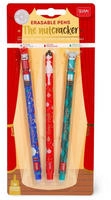 Legami EPSET0014, Legami L&ouml;schbare Gelstifte 3er Set - THE NUTCRACKER