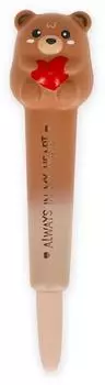 Legami Squishy-Gelstift - Squeezies Teddy Bear &bdquo;Always in my heart&ldquo;