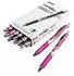 Pentel EnerGel XM BL77 Gelschreiber Druckmechanik, Magenta, 12er-Pack (BL77-V4X-VE)